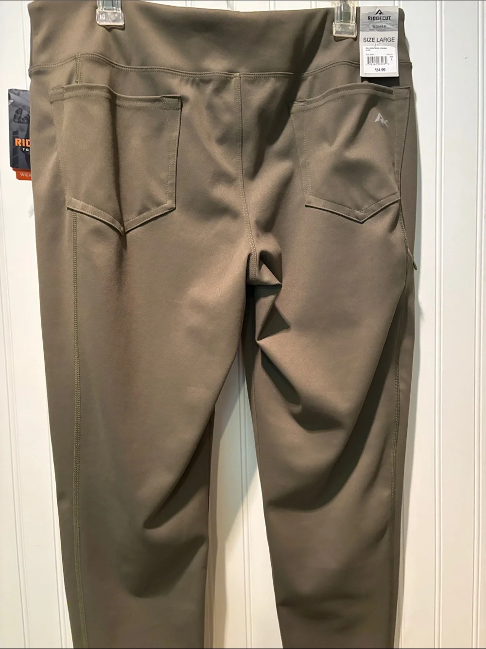 Ridgecut Toughwear Women’s Olive Green Leggings Sz L